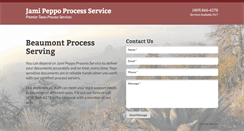 Desktop Screenshot of jamipeppoprocessservice.com